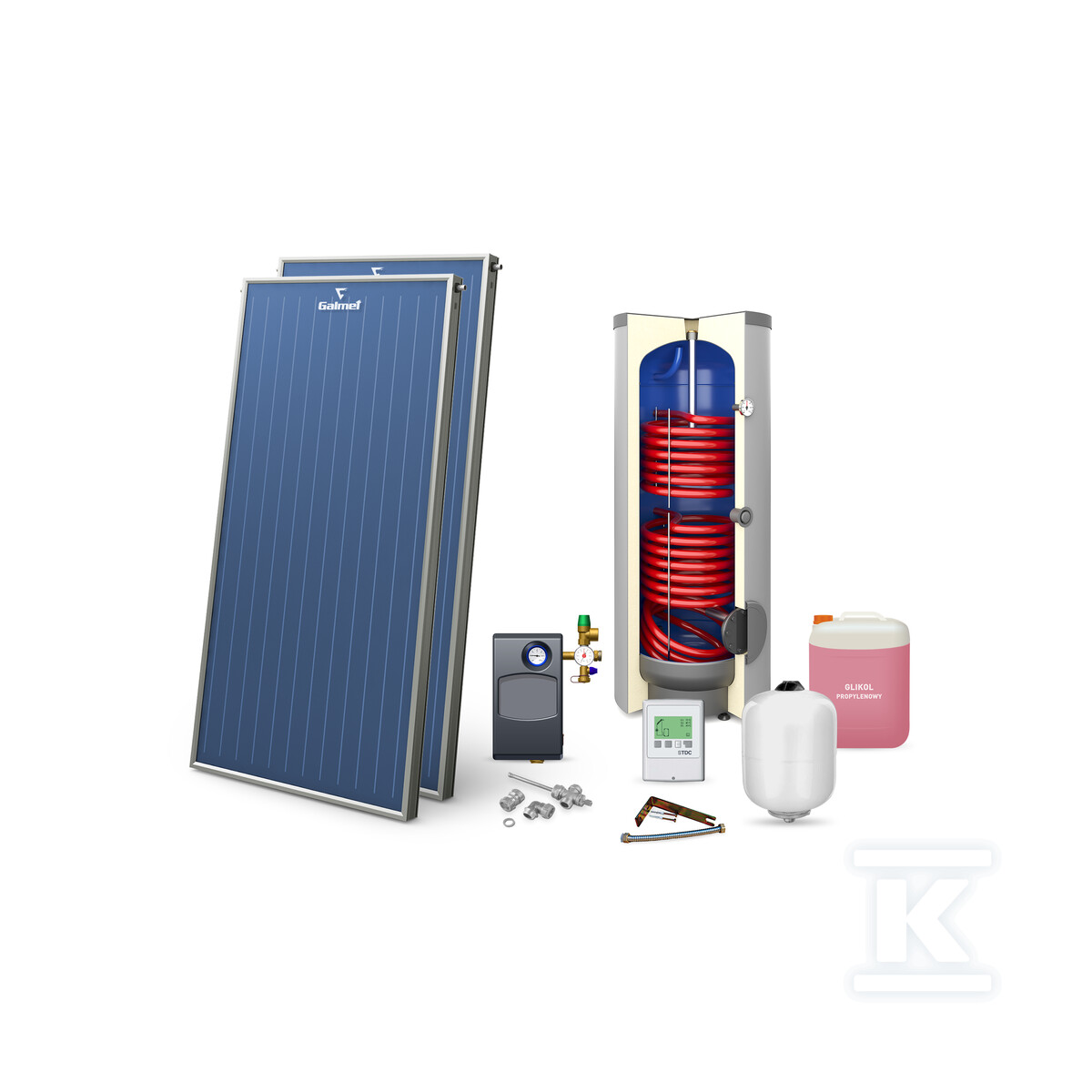 Сонячний комплект PREMIUM STANDARD AL - 08-952012