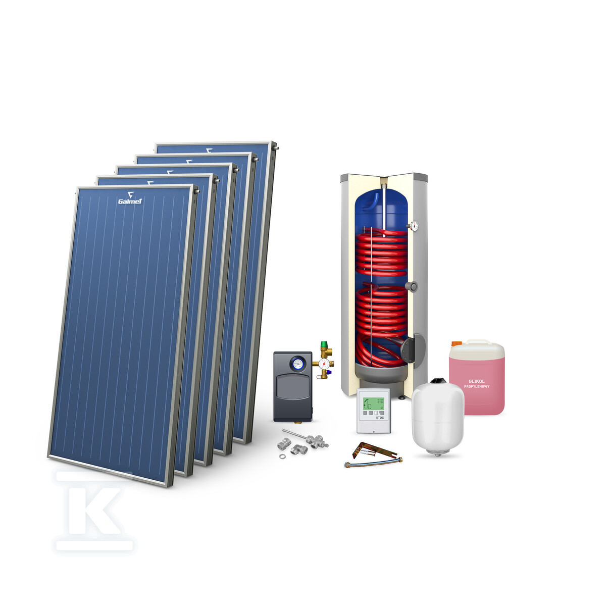 Сонячний комплект PREMIUM MAXI PLUS AL - 08-952055