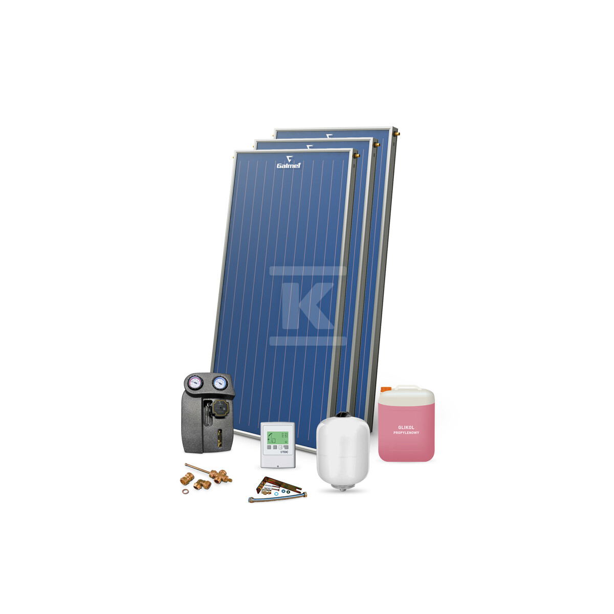 Zestaw solarny Premium Plus dla 3-6 os. - 08-902003