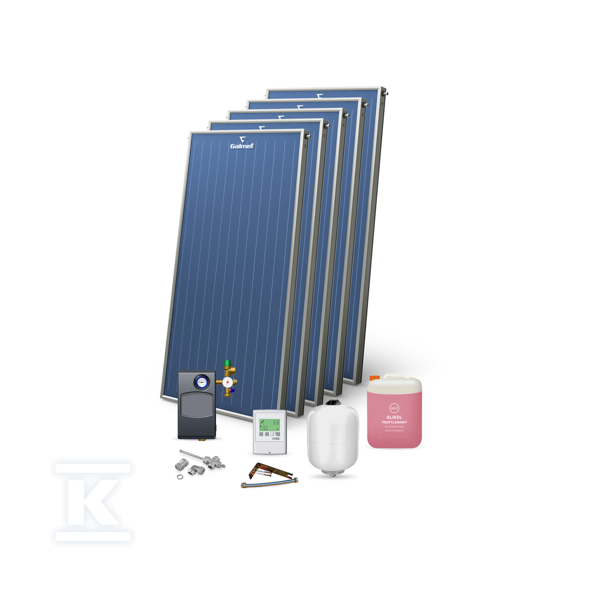 Zestaw solarny Premium Maxi Plus Alu - 08-912005