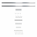 Монтажний комплект для похилого даху з 2-х черепичним покриттям