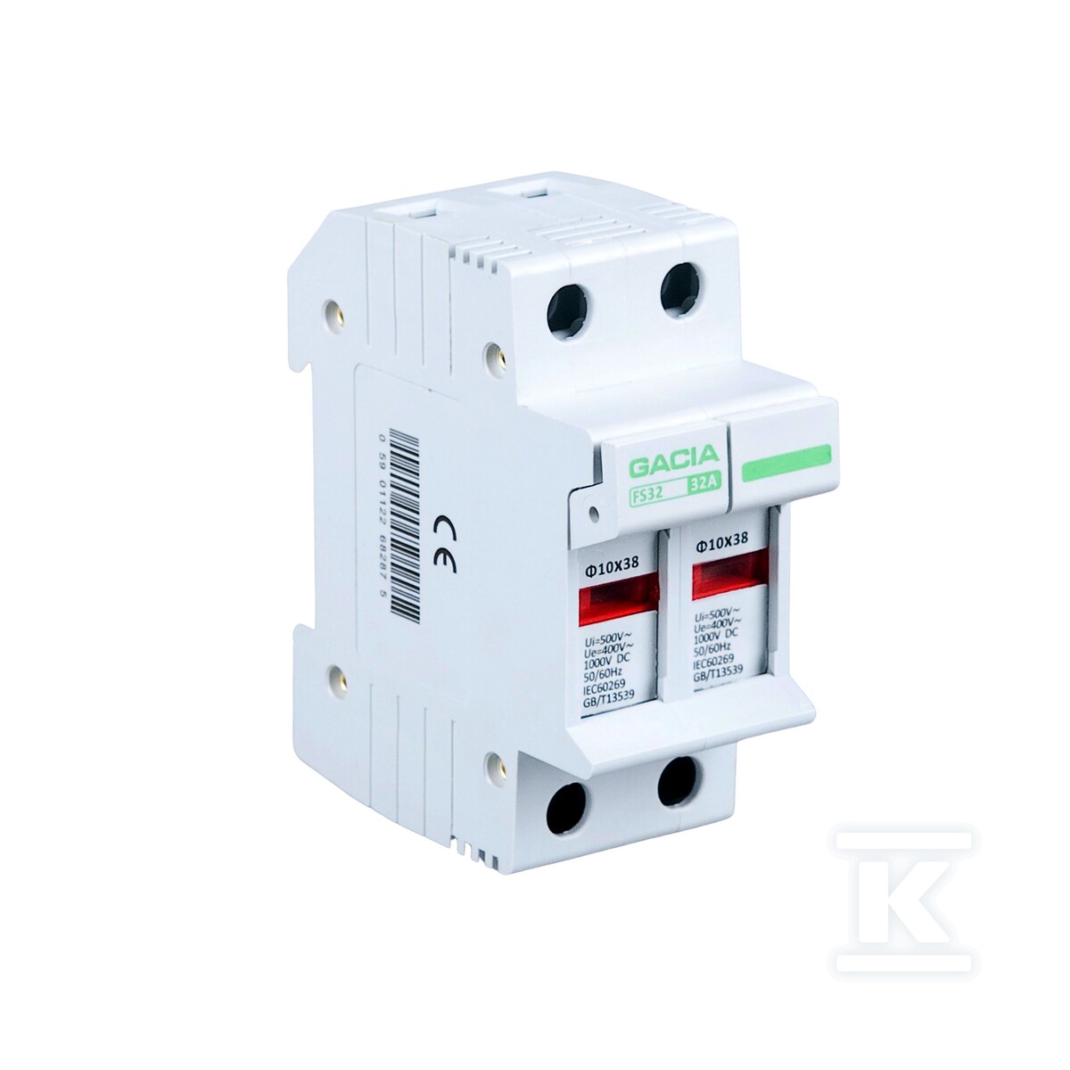 Podstawa bezpiecznikowa 2 polowa Pro - FS 32 2P PRO