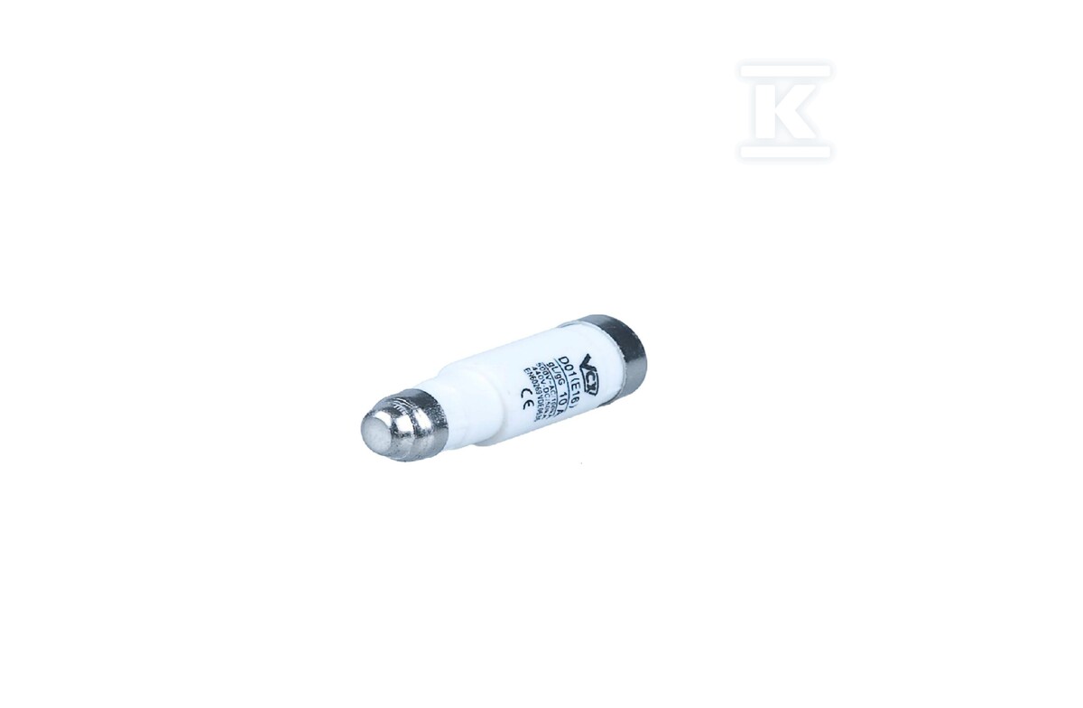 Wkładka topikowa D01 4A 500V AC gG/gL - D01 4A