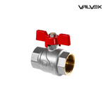 Válvula de esfera de latão OMAX PN30 DN15 com alavanca borboleta, rosca 1/2"(N-N)