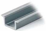 Szyna montażowa stalowa, 35 x 15 mm, grubość 2,3 mm, długość 2 m, bez perforacji, zgodnie z EN 60715, srebrny