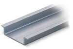 Szyna montażowa aluminiowa, 35 x 8,2 mm, grubość 1,6 mm, długość 2 m, bez perforacji, zbliżona do EN 60715, srebrny