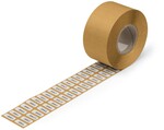 Etykieta tekstylna, do drukarki Smart Printer, mocno przylepne, 7 x 20 mm, biały
