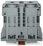 Złączka przelotowa 2-przewodowa, 185 mm2, do zastosowań Ex e II, boczne miejsca na oznaczniki, tylko na szynę TS 35 x 15, POWER CAGE CLAMP, 185,00 mm2, jasnoszary