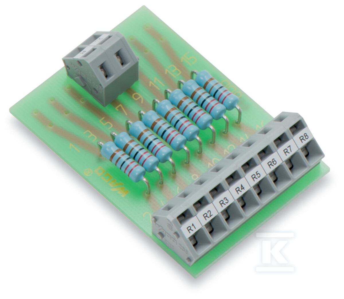 Moduł z opornikiem, z 8 szt., rezystor - 289-113