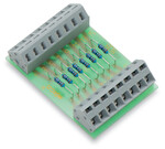 Moduł z opornikiem, z 8 szt., rezystor 2K7, 0,6 W, 2,50 mm2