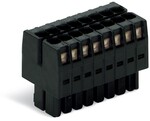 Gniazdo 1-przewodowe, 2-rzędowe, CAGE CLAMP®, 1,5 mm2, raster 3,5 mm, 16-biegunowe 100% ochrona przed błędnym połączeniem, 1,50 mm2, czarny