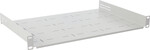 Полиця фронтальна 1U з задньою опорою, для шаф RACK 19’’ 445x305, сіра