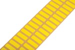 Etykieta tekstylna, do drukarki Smart Printer, mocno przylepne, 7 x 20 mm, żółty