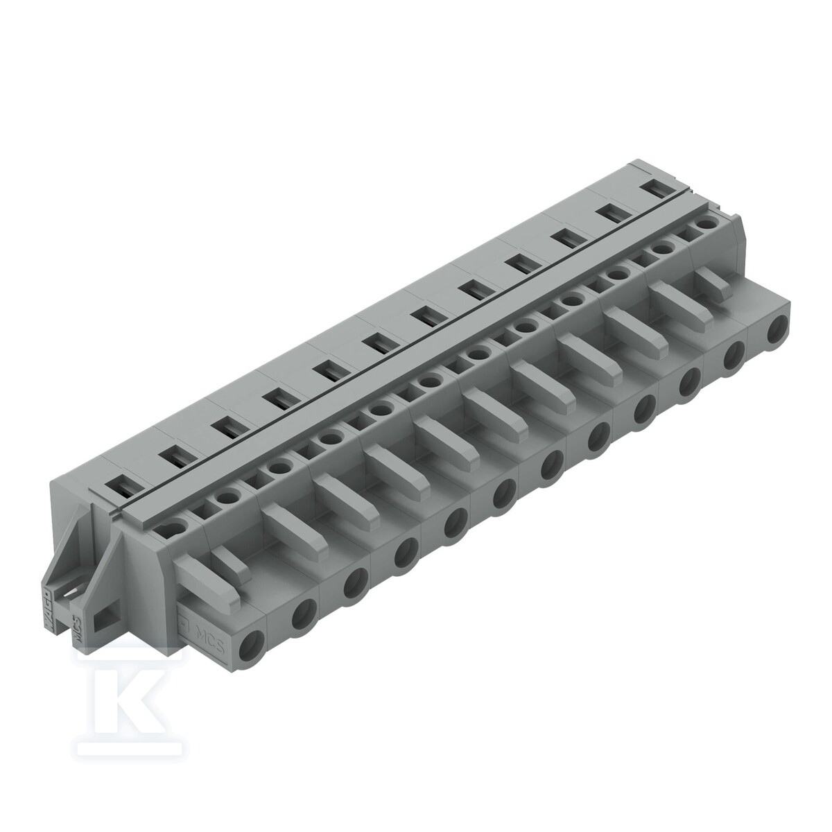 Gniazdo 1-przewodowe, CAGE CLAMP®, 2,5 - 231-212/027-000
