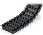 Wtyk THR, pin lutowniczy 1,2 x 1,2 mm, konstrukcja kątowa, w rolce, raster 5 mm, 11-biegunowe czarny