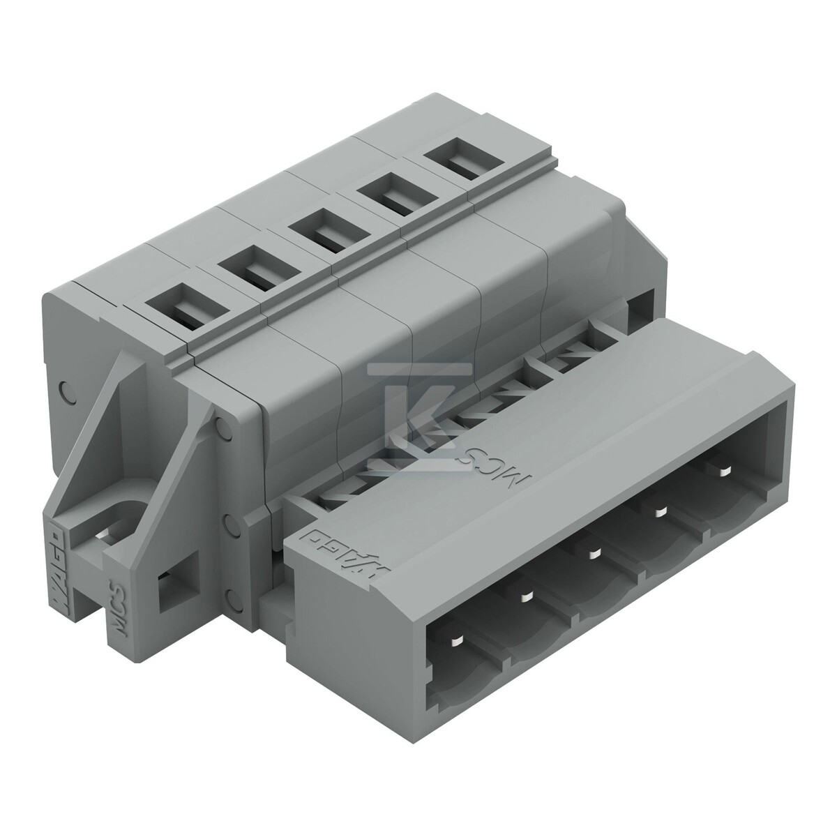 Wtyk 1-przewodowy, CAGE CLAMP®, 2,5 - 231-605/019-000