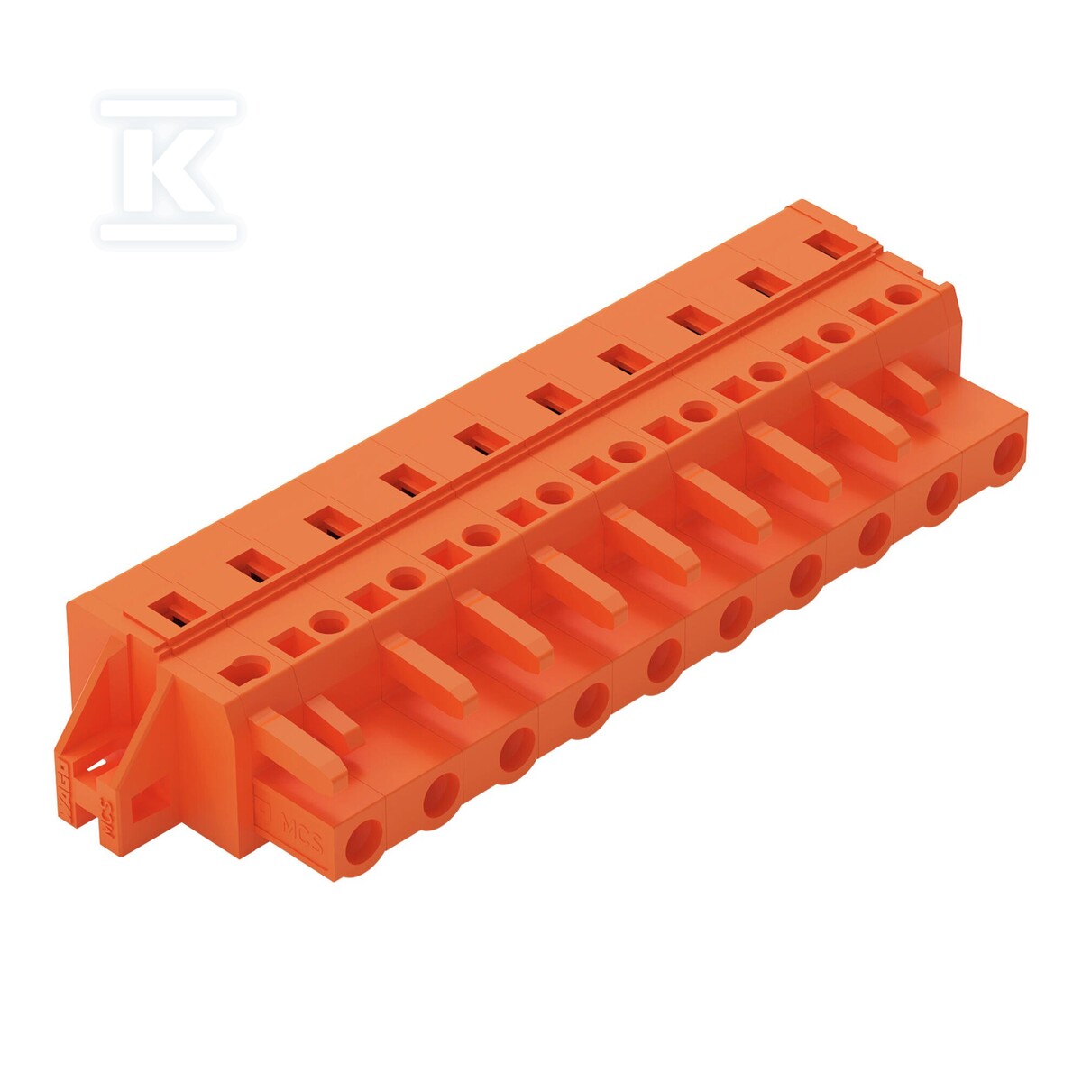 Gniazdo 1-przewodowe, CAGE CLAMP®, 2,5 - 231-710/031-000