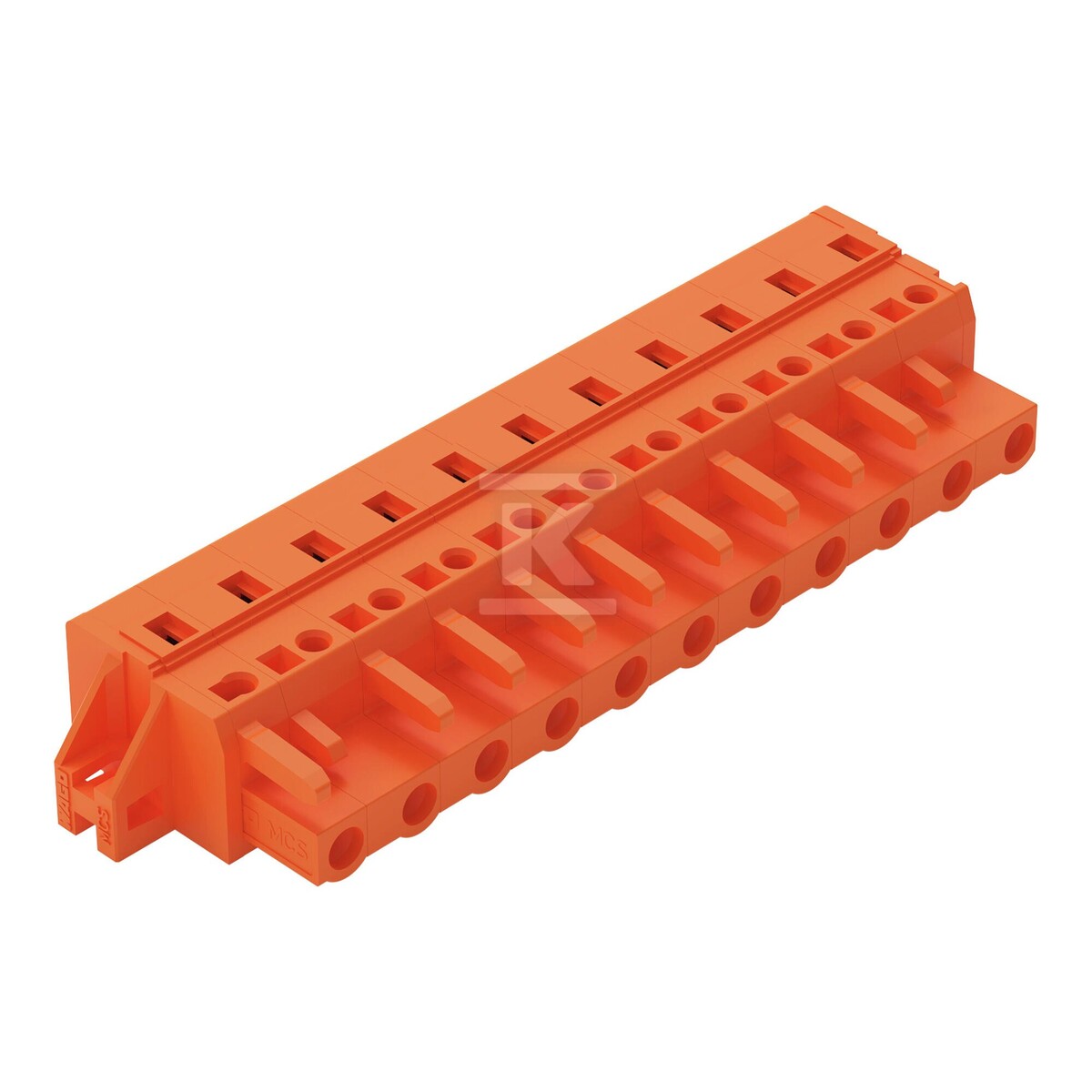 Gniazdo 1-przewodowe, CAGE CLAMP®, 2,5 - 231-711/031-000