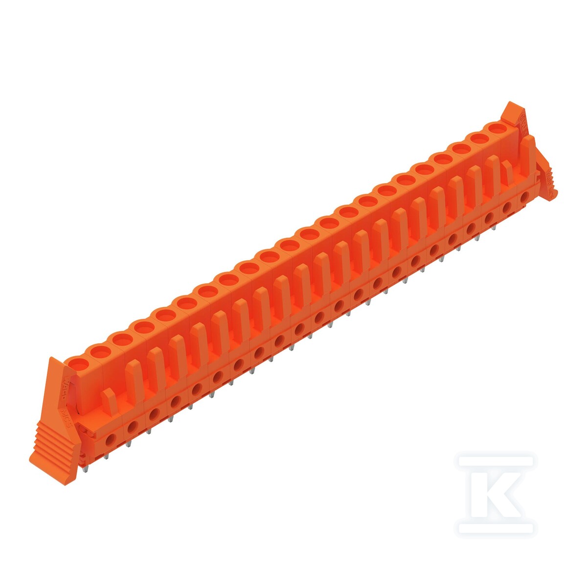 Gniazdo THT, konstrukcja prosta, raster - 232-182/039-000
