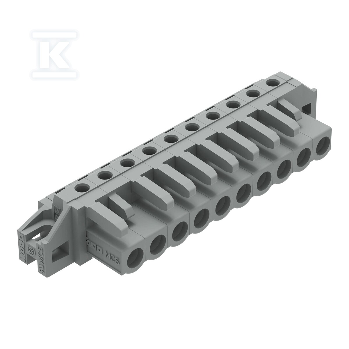Gniazdo THT, konstrukcja kątowa, raster - 232-240/031-000