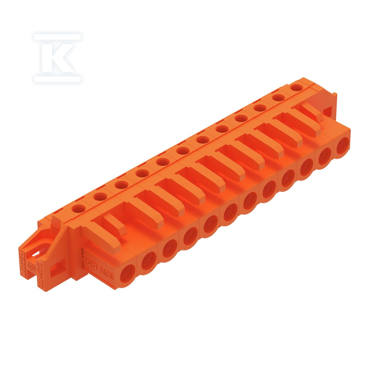 Gniazdo THT, konstrukcja kątowa, raster - 232-272/031-000