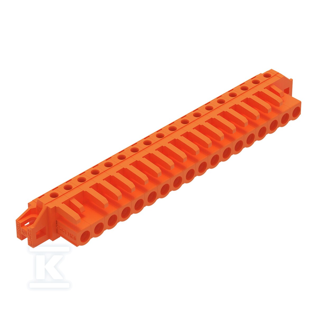 Gniazdo THT, konstrukcja kątowa, raster - 232-278/031-000