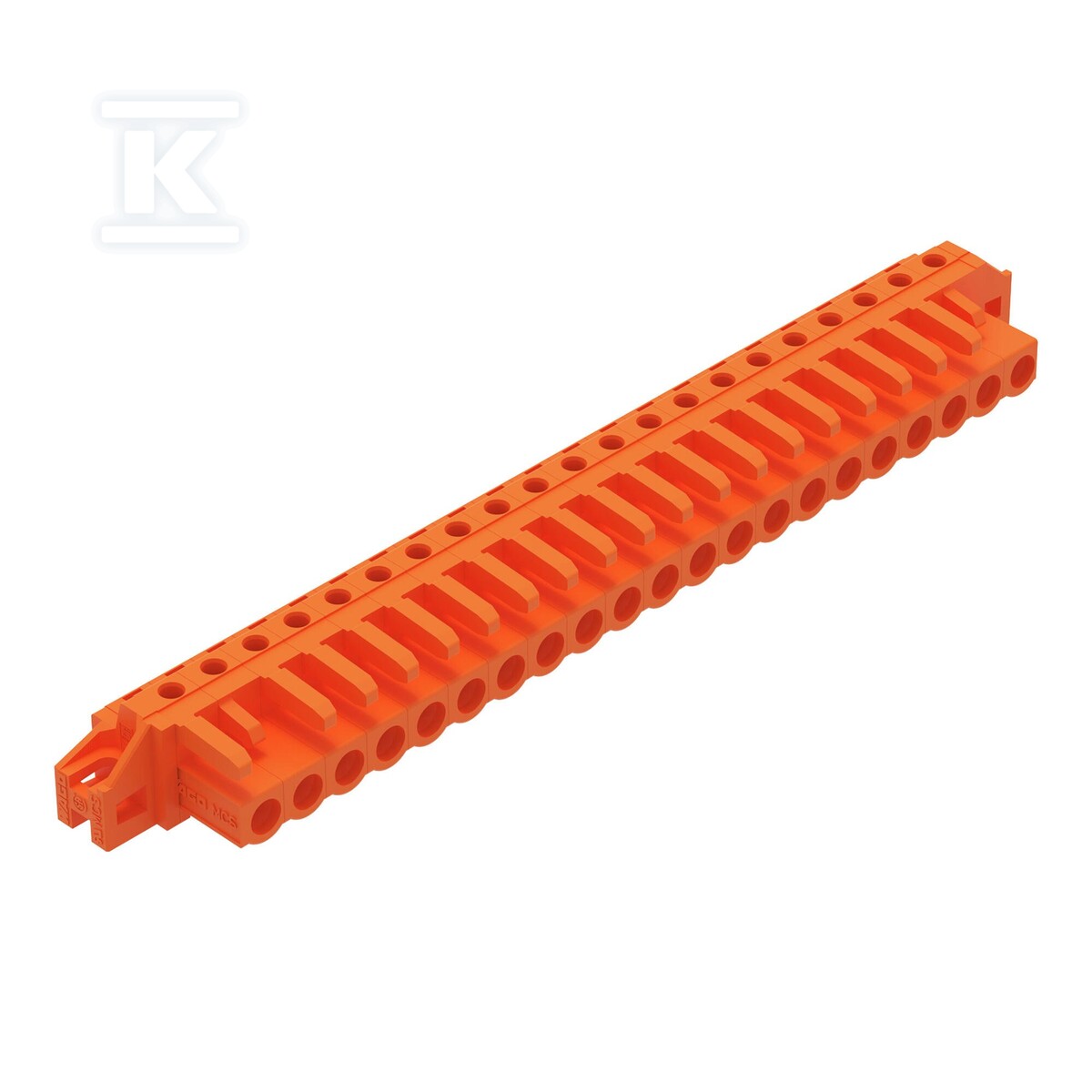 Gniazdo THT, konstrukcja kątowa, raster - 232-281/031-000