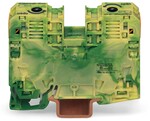 Złączka PE 2-przewodowa, 35 mm2, do zastosowań Ex e II, boczne miejsca na oznaczniki, tylko na szynę TS 35 x 15, POWER CAGE CLAMP, 35,00 mm2, żółto-zielony