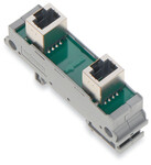 Moduł przejściowy, RJ-45, RJ-45, Cat. 5, w podstawce montażowej
