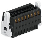 Gniazdo 1-przewodowe, 2-rzędowe, CAGE CLAMP®, 1,5 mm2, raster 3,5 mm, 32-biegunowe 100% ochrona przed błędnym połączeniem, blokada, 1,50 mm2, czarny