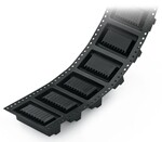 Wtyk THR 2-rzędowy, pin lutowniczy 0,8 x 0,8 mm, konstrukcja kątowa, 100% ochrona przed błędnym połączeniem, w rolce, raster 3,5 mm, 18-biegunowe czarny