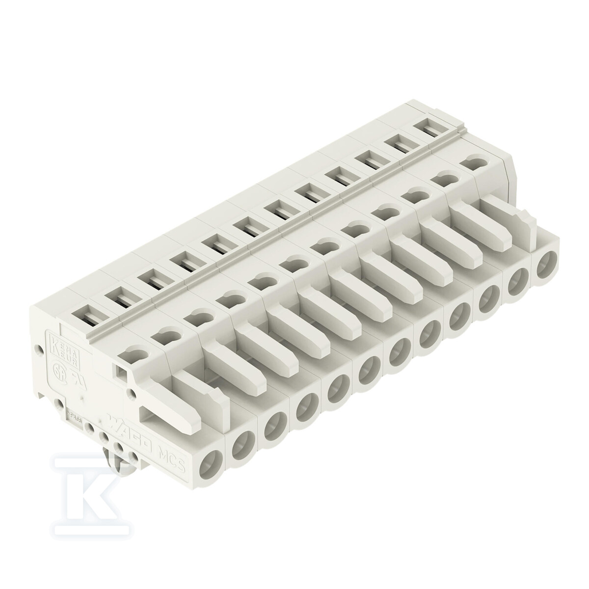 Gniazdo 1-przewodowe, CAGE CLAMP®, 2,5 - 721-112/008-000