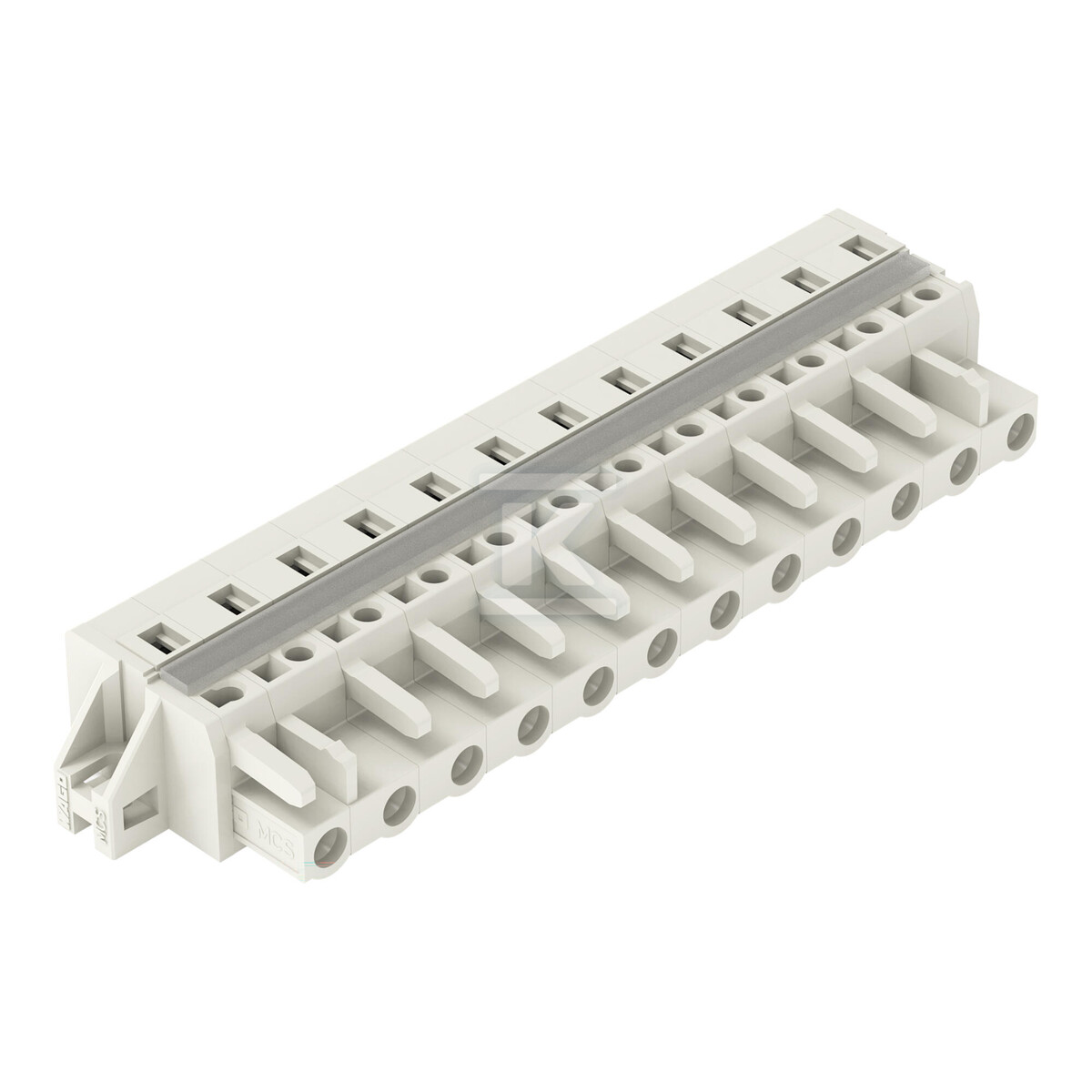 Gniazdo 1-przewodowe, CAGE CLAMP®, 2,5 - 721-212/027-000