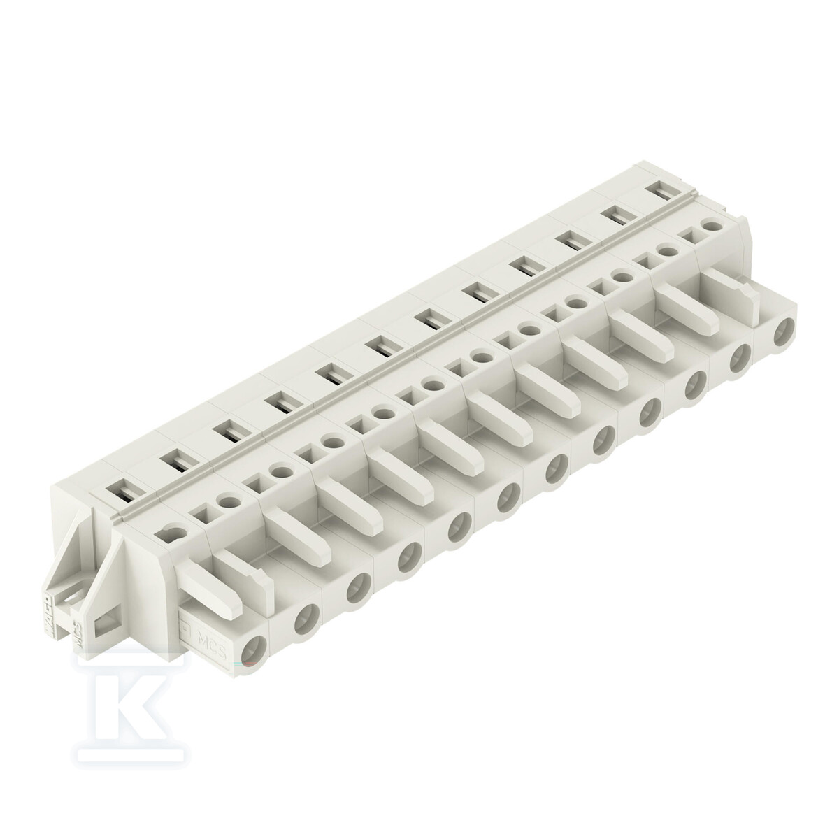 Gniazdo 1-przewodowe, CAGE CLAMP®, 2,5 - 721-212/031-000