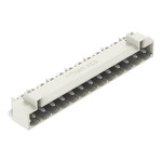 Wtyk THT, pin lutowniczy 1,2 x 1,2 mm, konstrukcja kątowa, 100% ochrona przed błędnym połączeniem, raster 5 mm, 13-biegunowe jasnoszary