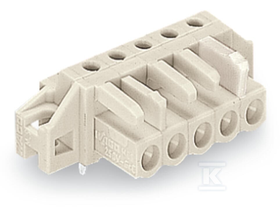 Gniazdo THT, konstrukcja kątowa, raster - 722-236/031-000