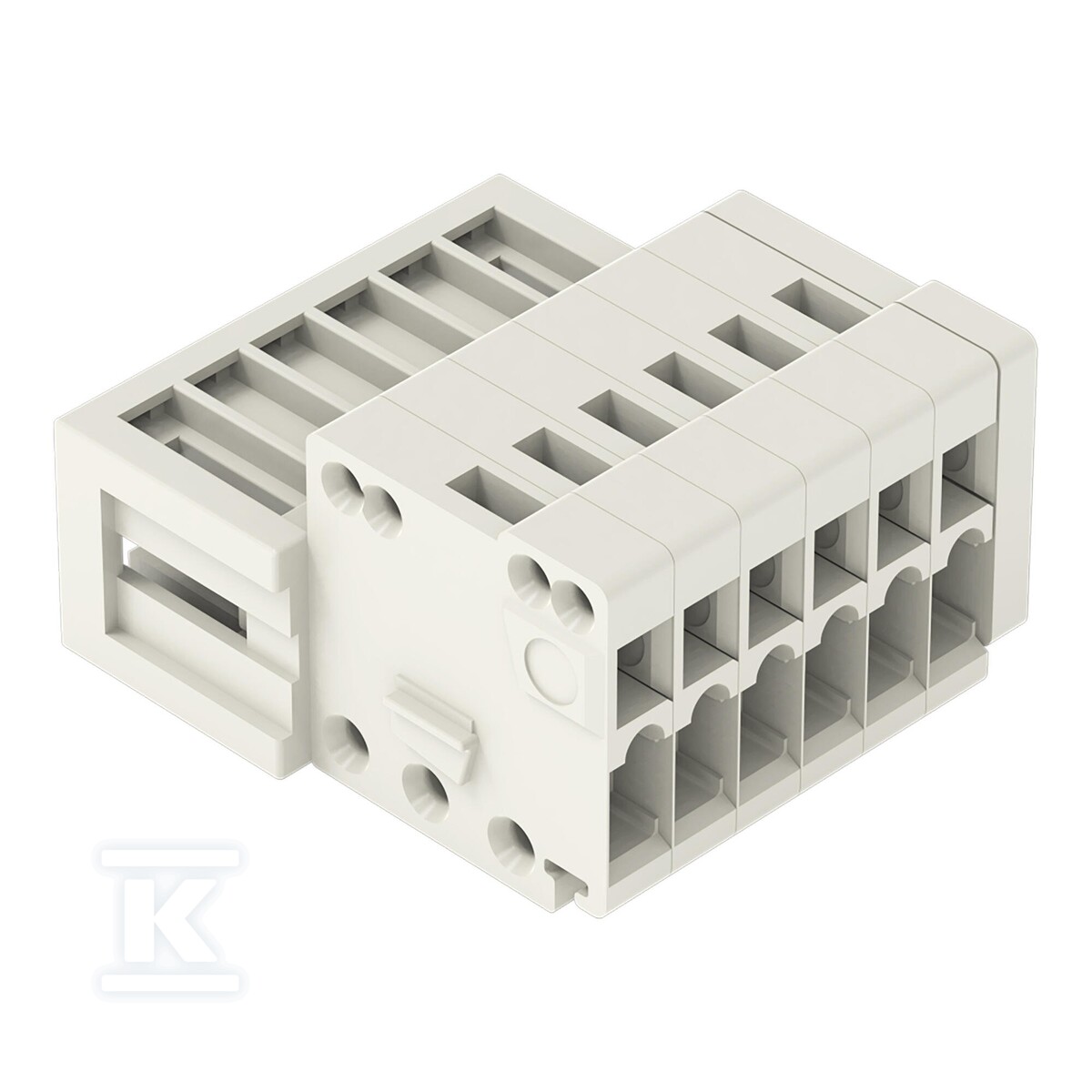 Wtyk 1-przewodowy, CAGE CLAMP®, 0,5 - 733-207