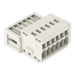 Wtyk 1-przewodowy, CAGE CLAMP®, 0,5 mm2, raster 2,5 mm, 7-biegunowe 100% ochrona przed błędnym połączeniem, 0,50 mm2, jasnoszary
