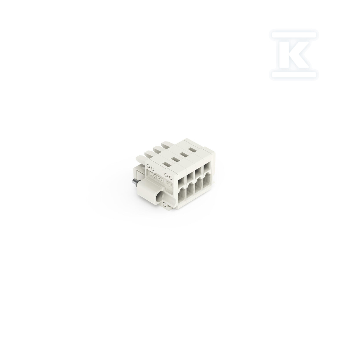Gniazdo 1-przewodowe, CAGE CLAMP®, 1,5 - 734-104/107-000