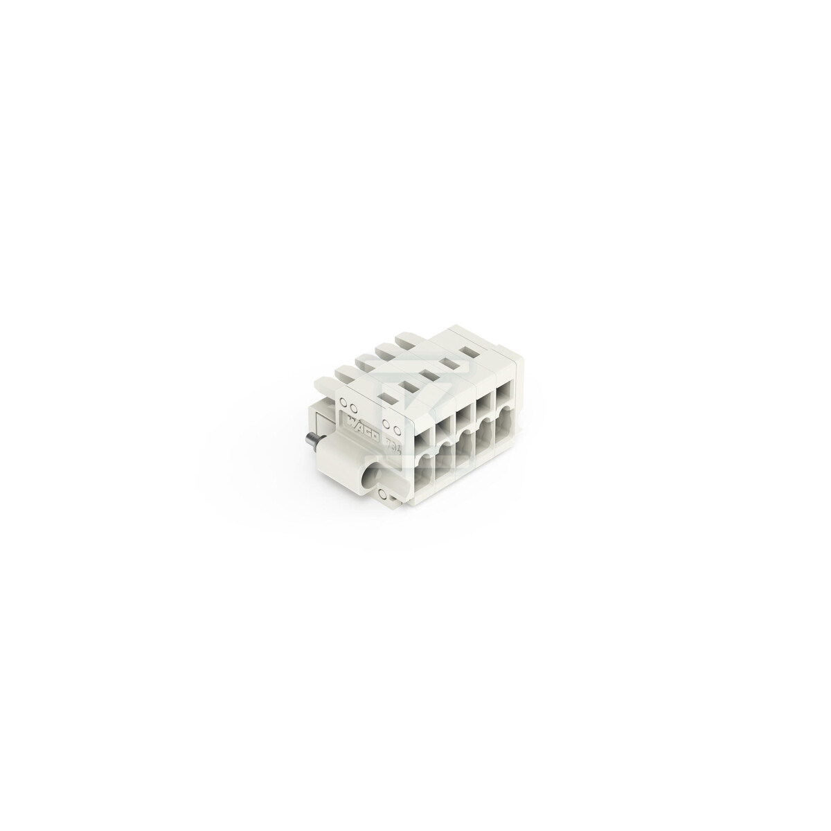 Gniazdo 1-przewodowe, CAGE CLAMP®, 1,5 - 734-105/107-000