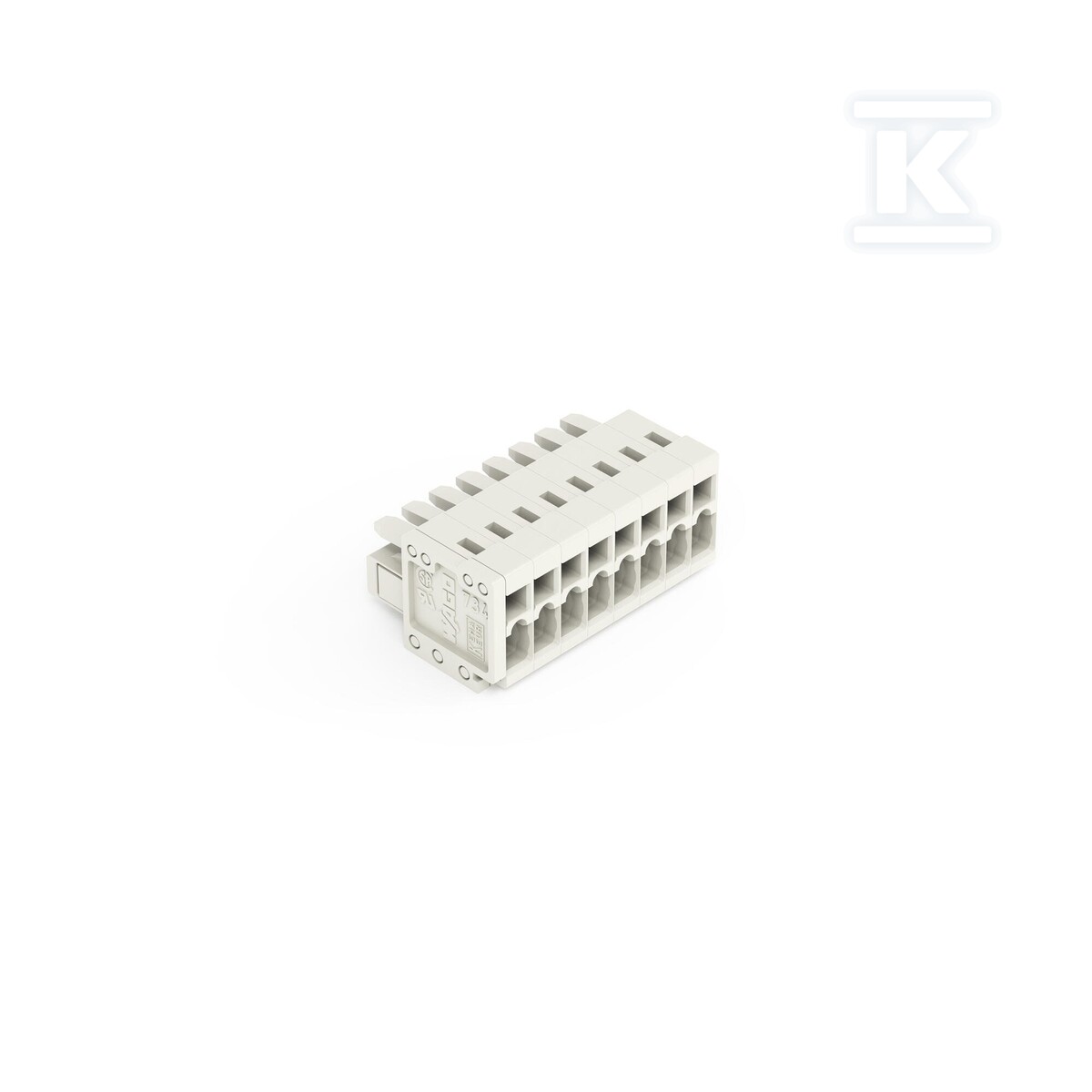 Gniazdo 1-przewodowe, CAGE CLAMP®, 1,5 - 734-108