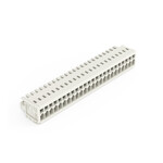 Gniazdo 1-przewodowe, CAGE CLAMP®, 1,5 mm2, raster 3,5 mm, 24-biegunowe 100% ochrona przed błędnym połączeniem, 1,50 mm2, jasnoszary
