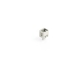 Wtyk THT, pin lutowniczy 1,0 x 1,0 mm, konstrukcja prosta, 100% ochrona przed błędnym połączeniem, raster 3,5 mm, 2-biegunowe jasnoszary