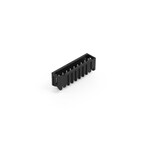 Wtyk THR, pin lutowniczy 1,0 x 1,0 mm, konstrukcja prosta, 100% ochrona przed błędnym połączeniem, raster 3,5 mm, 9-biegunowe czarny
