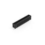 Wtyk THR, pin lutowniczy 1,0 x 1,0 mm, konstrukcja prosta, 100% ochrona przed błędnym połączeniem, raster 3,5 mm, 14-biegunowe czarny