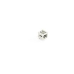Wtyk THT, pin lutowniczy 1,0 x 1,0 mm, konstrukcja kątowa, 100% ochrona przed błędnym połączeniem, raster 3,5 mm, 2-biegunowe jasnoszary