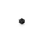 Wtyk THR, pin lutowniczy 1,0 x 1,0 mm, konstrukcja kątowa, 100% ochrona przed błędnym połączeniem, raster 3,5 mm, 2-biegunowe czarny