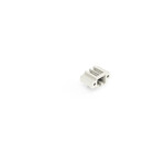 Wtyk THT, pin lutowniczy 1,0 x 1,0 mm, konstrukcja kątowa, 100% ochrona przed błędnym połączeniem, gwintowy uchwyt montażowy, raster 3,5 mm, 2-biegunowe jasnoszary