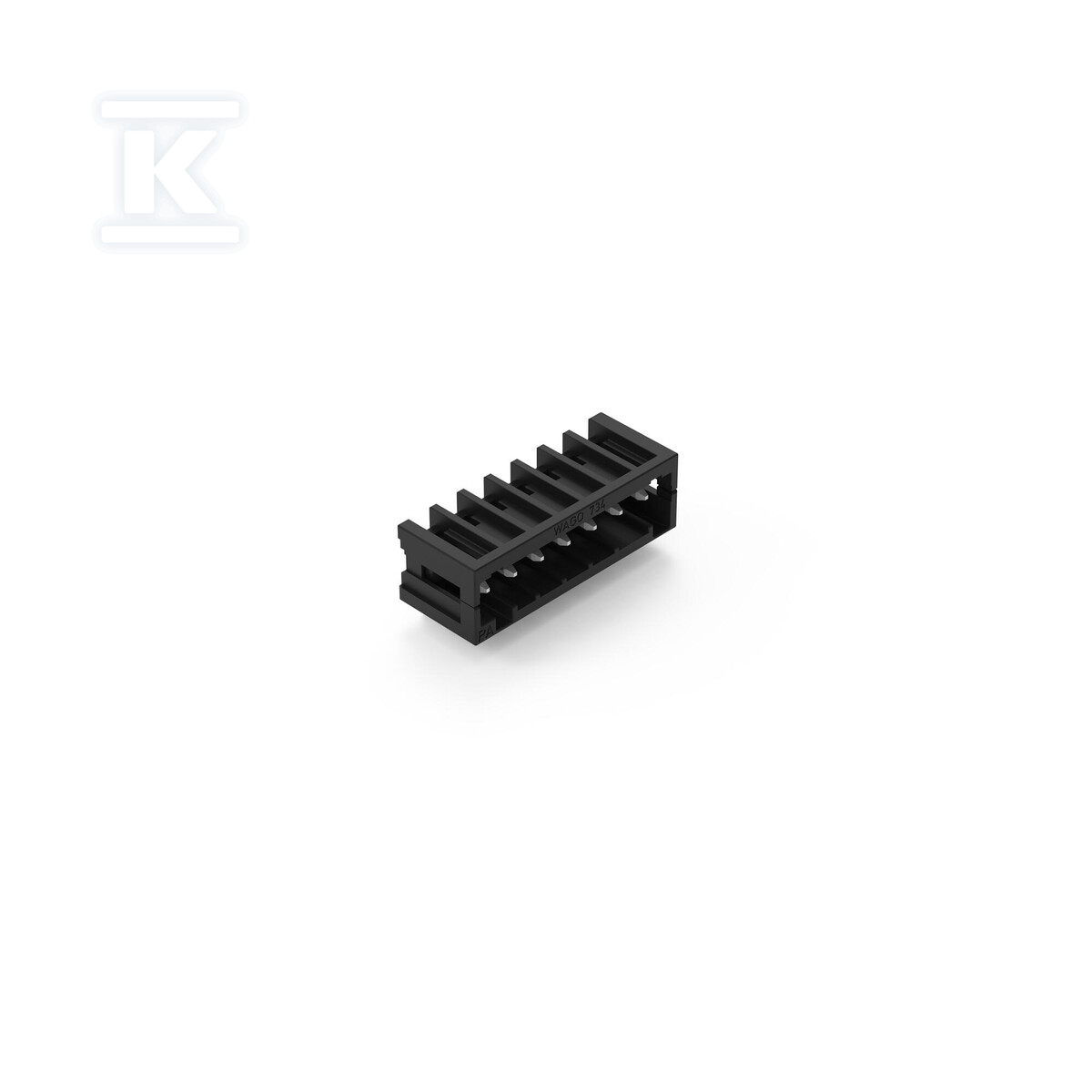 Wtyk THR, pin lutowniczy 1,0 x 1,0 mm, - 734-167/105-604