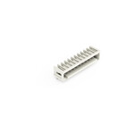 Wtyk THT, pin lutowniczy 1,0 x 1,0 mm, konstrukcja kątowa, 100% ochrona przed błędnym połączeniem, raster 3,5 mm, 11-biegunowe jasnoszary